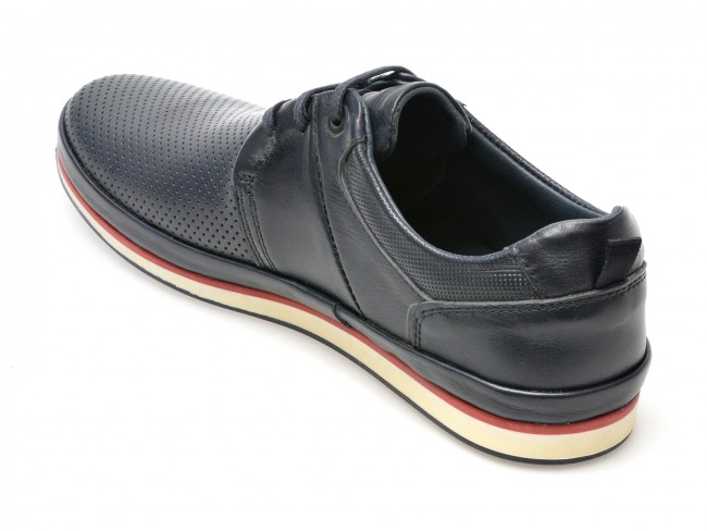 Pantofi casual GRYXX bleumarin, M68191, din piele naturala
