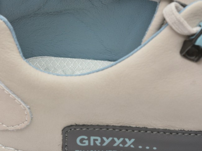 Pantofi casual GRYXX gri, K906, din piele naturala