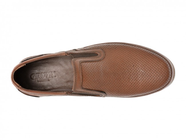 Pantofi casual GRYXX maro, M63031, din piele naturala