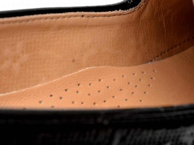 Pantofi casual GRYXX negri, 1187095, din piele naturala lacuita