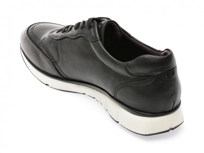 Pantofi casual GRYXX negri, 323295, din piele naturala