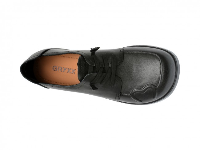 Pantofi casual GRYXX negri, 3757813, din piele naturala