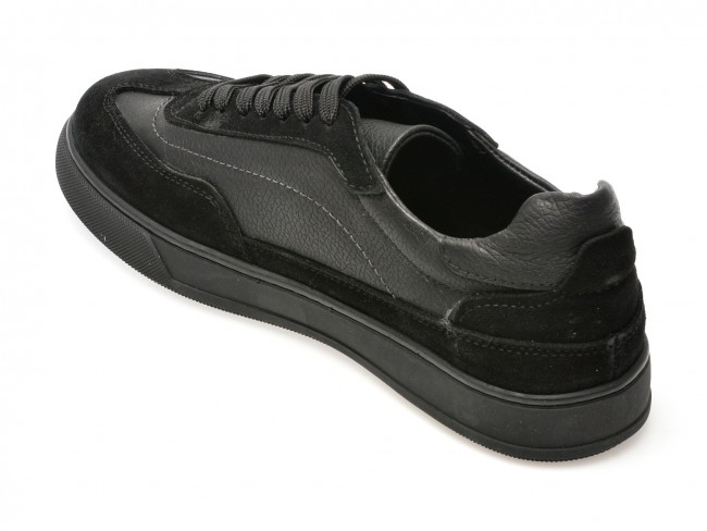 Pantofi casual GRYXX negri, M73351, din piele naturala