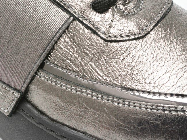 Pantofi GRYXX gri, 166002, din piele naturala