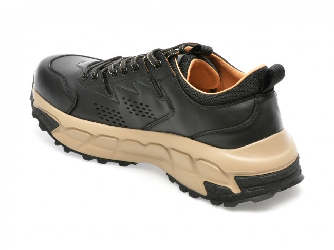 Pantofi GRYXX negri, 2302, din piele naturala