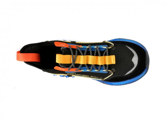 Pantofi GRYXX negri, A30, din material textil