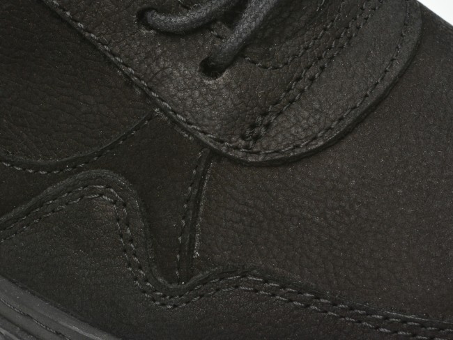 Pantofi GRYXX negri, M7071, din nabuc