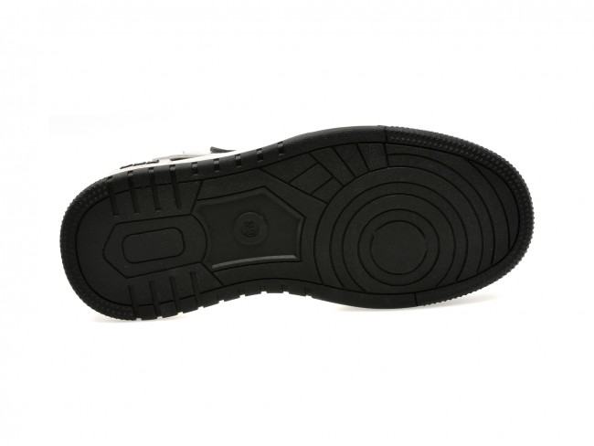 Pantofi sport GRYXX alb-negru, 23599, din piele naturala