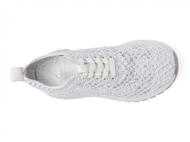 Pantofi sport GRYXX albi, 193TEX, din material textil
