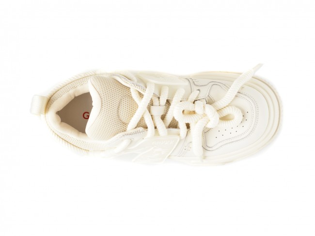 Pantofi sport GRYXX albi, 2823, din piele naturala