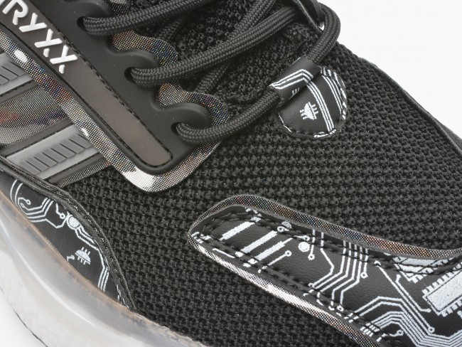 Pantofi sport GRYXX negri, 21015, din material textil