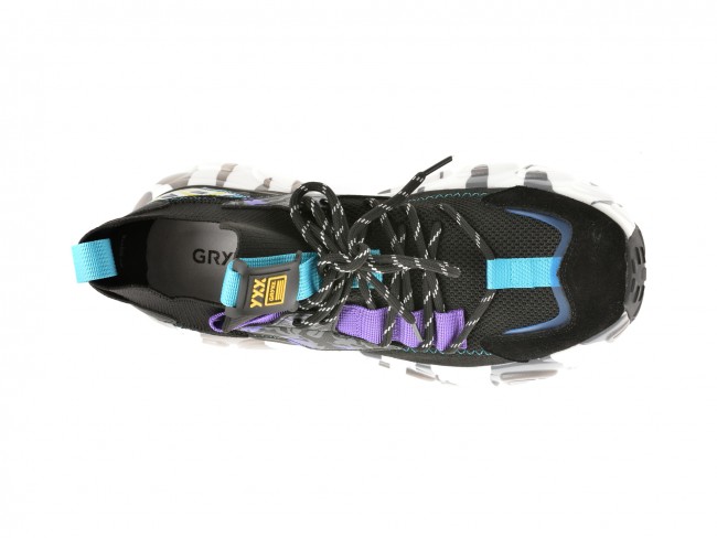 Pantofi sport GRYXX negri, 221002, din material textil