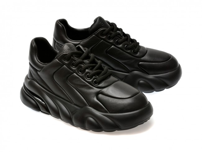 Pantofi sport GRYXX negri, 66025, din piele naturala