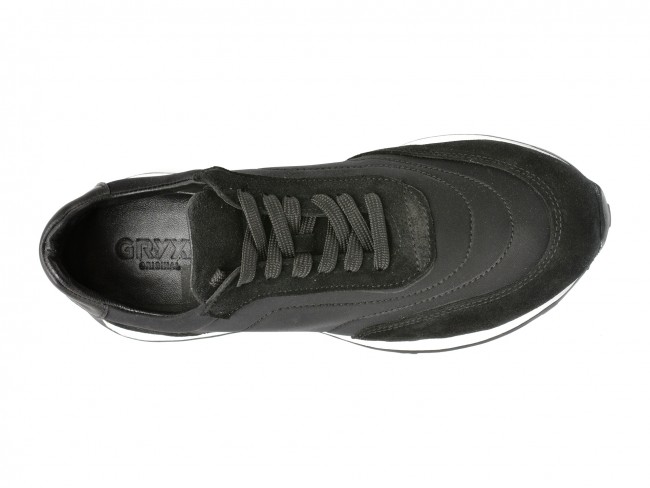 Pantofi sport GRYXX negri, KL24021, din material textil