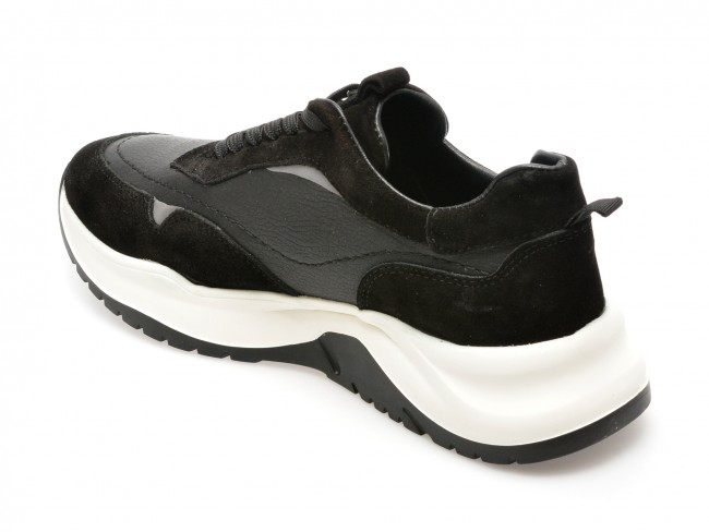 Pantofi sport GRYXX negri, M6290R1, din piele naturala