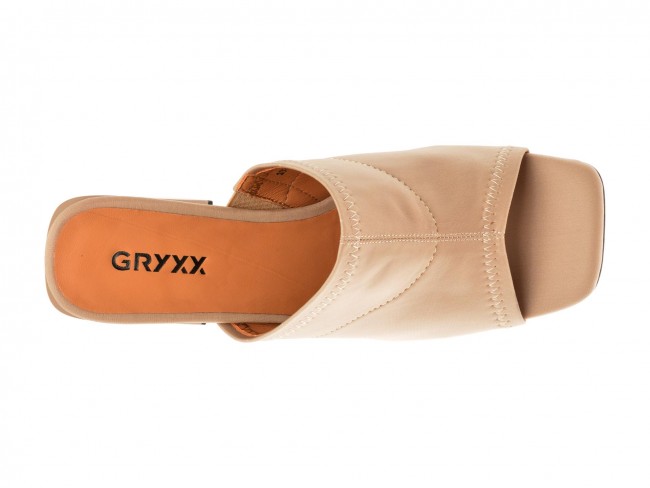 Papuci casual GRYXX bej, 3033501, din material textil