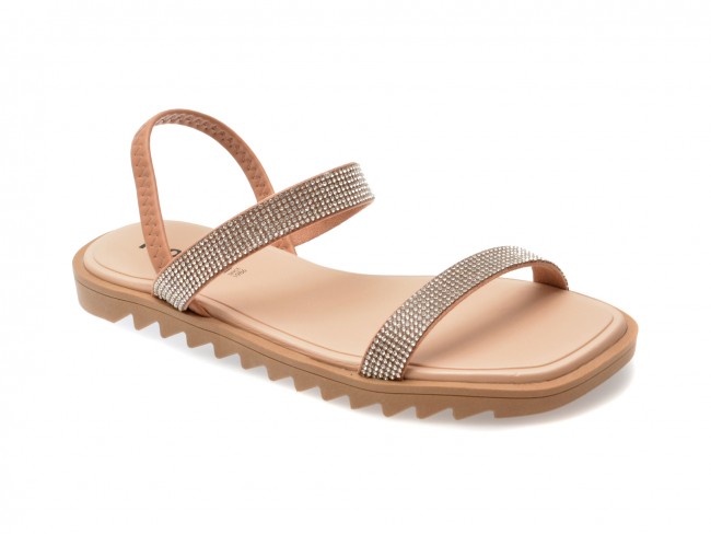 Sandale casual MOLECA nude, 5454114, din piele ecologica