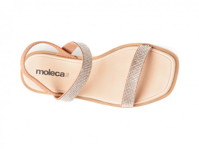 Sandale casual MOLECA nude, 5454114, din piele ecologica