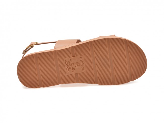 Sandale casual MOLECA nude, 5490105, din piele ecologica
