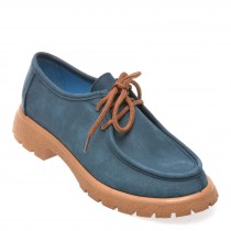 Mocasini casual GRYXX albastri, 7954247, din nabuc