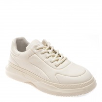 Pantofi casual GRYXX albi, 3328, din piele naturala