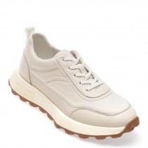 Pantofi casual GRYXX albi, 655, din piele naturala