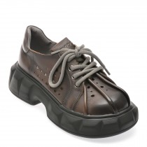 Pantofi casual GRYXX gri, 52668, din piele naturala
