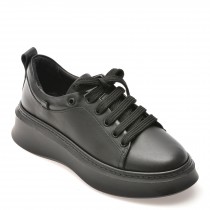 Pantofi casual GRYXX negri, 5091705, din piele naturala