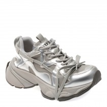Pantofi sport GRYXX argintii, A9990, din material textil