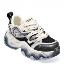 Pantofi sport GRYXX negri, 33216, din piele naturala