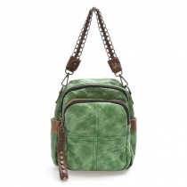 Rucsac GRYXX verde, 1006, din piele ecologica