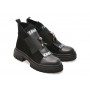 Ghete casual GRYXX negre, 477958, din piele intoarsa