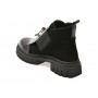 Ghete casual GRYXX negre, 477958, din piele intoarsa