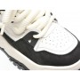 Pantofi casual GRYXX alb-negru, 19637, din piele naturala