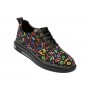 Pantofi casual GRYXX negri, 1816000, din nabuc