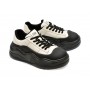 Pantofi sport GRYXX alb-negru, 1076, din piele naturala