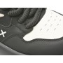 Pantofi sport GRYXX alb-negru, 3A711A, din piele naturala