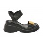 Sandale casual GRYXX negre, 1581061, din piele naturala