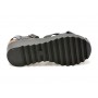 Sandale casual  GRYXX negre, 353002, din piele naturala