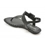 Sandale casual GRYXX negre, 356501, din piele naturala