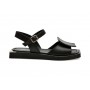 Sandale casual GRYXX negre, 426139, din piele naturala