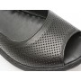 Sandale casual GRYXX negre, 4606, din piele naturala