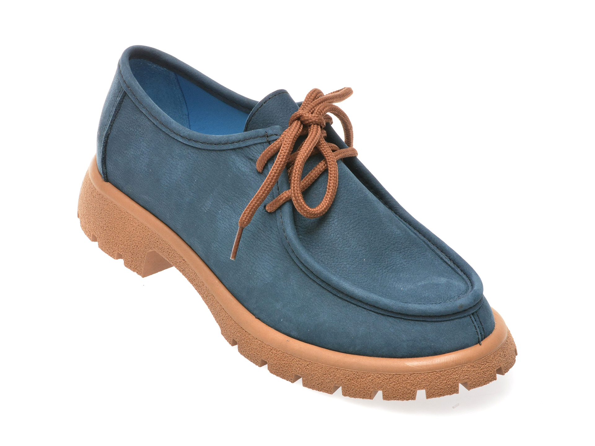 Mocasini casual GRYXX albastri, 7954247, din nabuc