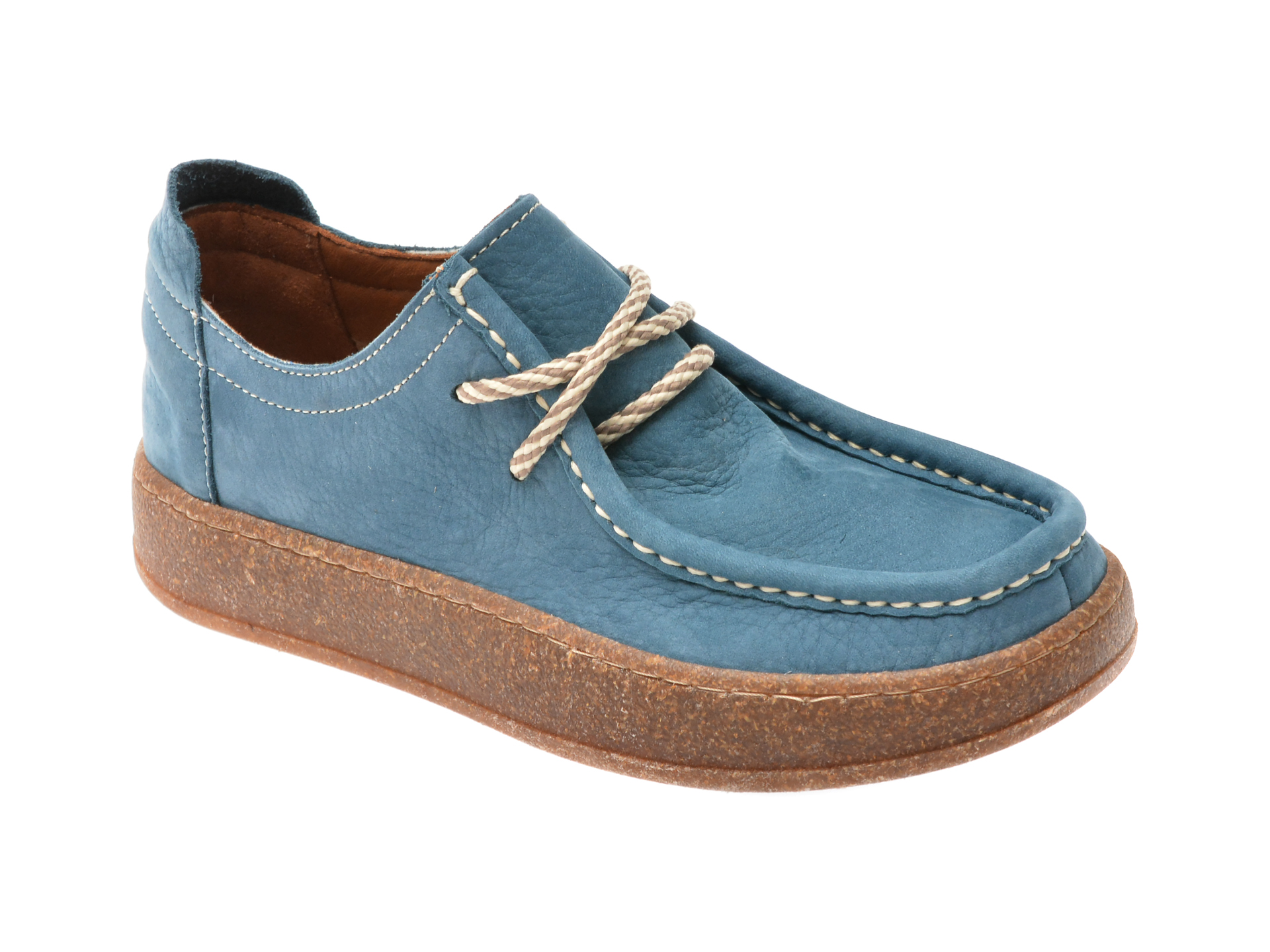 Mocasini casual GRYXX bleumarin, 600401, din nabuc