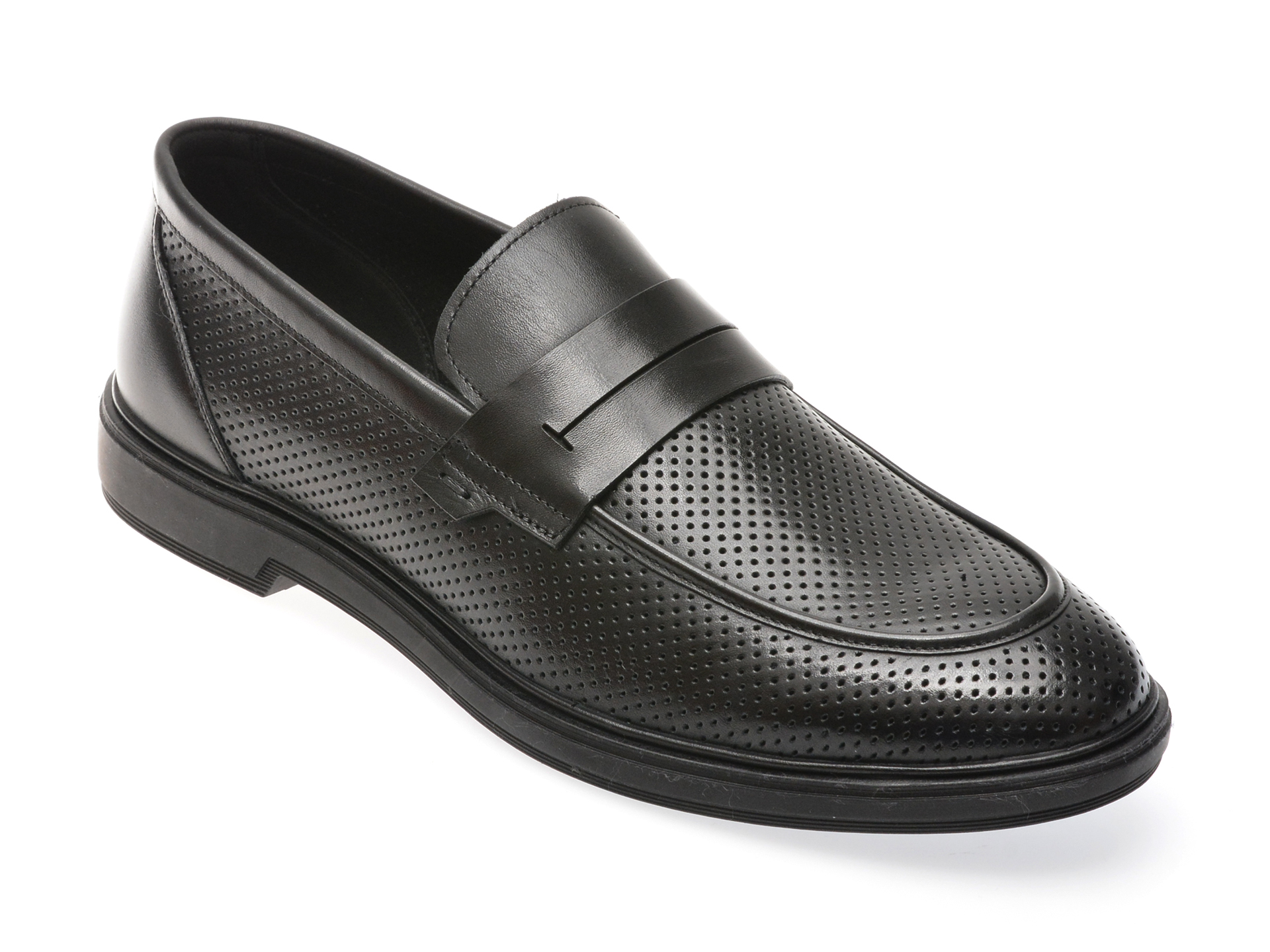 Mocasini eleganti GRYXX negri, 917203, din piele naturala