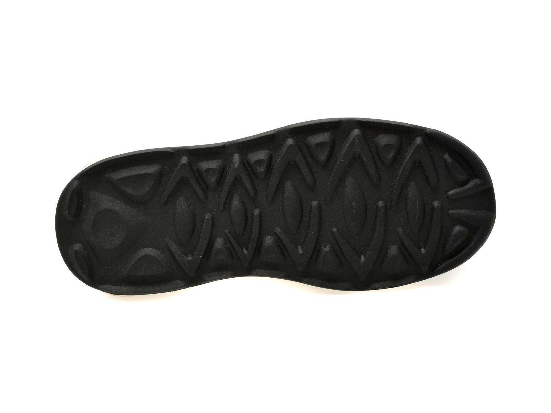 Pantofi casual GRYXX alb-negru, 23078, din piele naturala