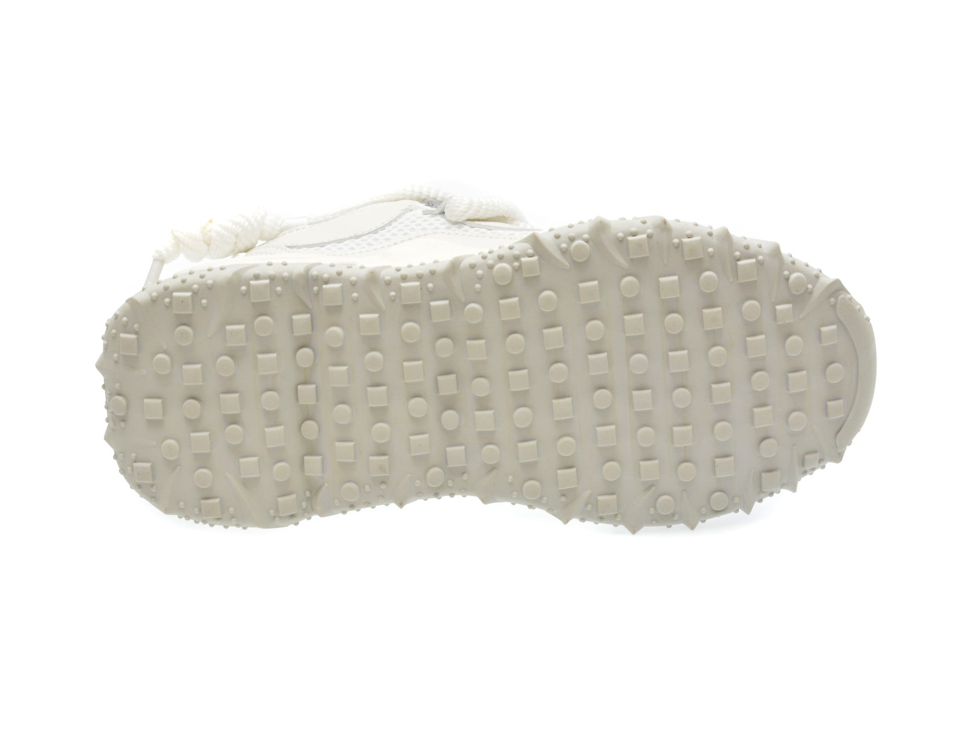 Pantofi casual GRYXX albi, 5, din piele ecologica
