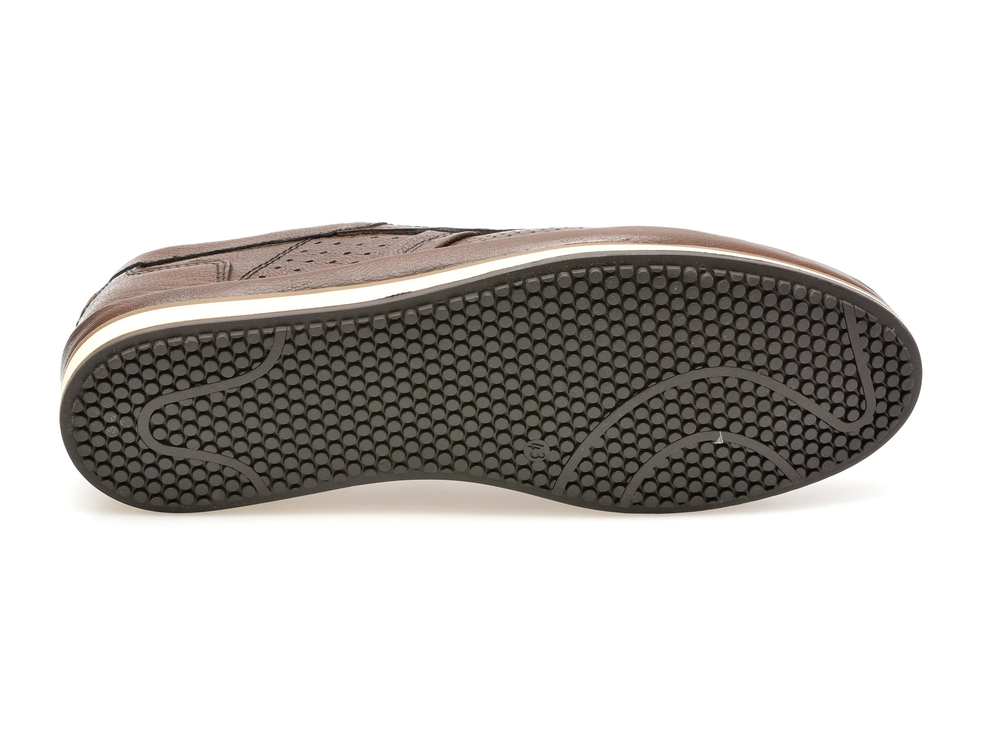 Pantofi Casual GRYXX maro, M6303, din piele naturala