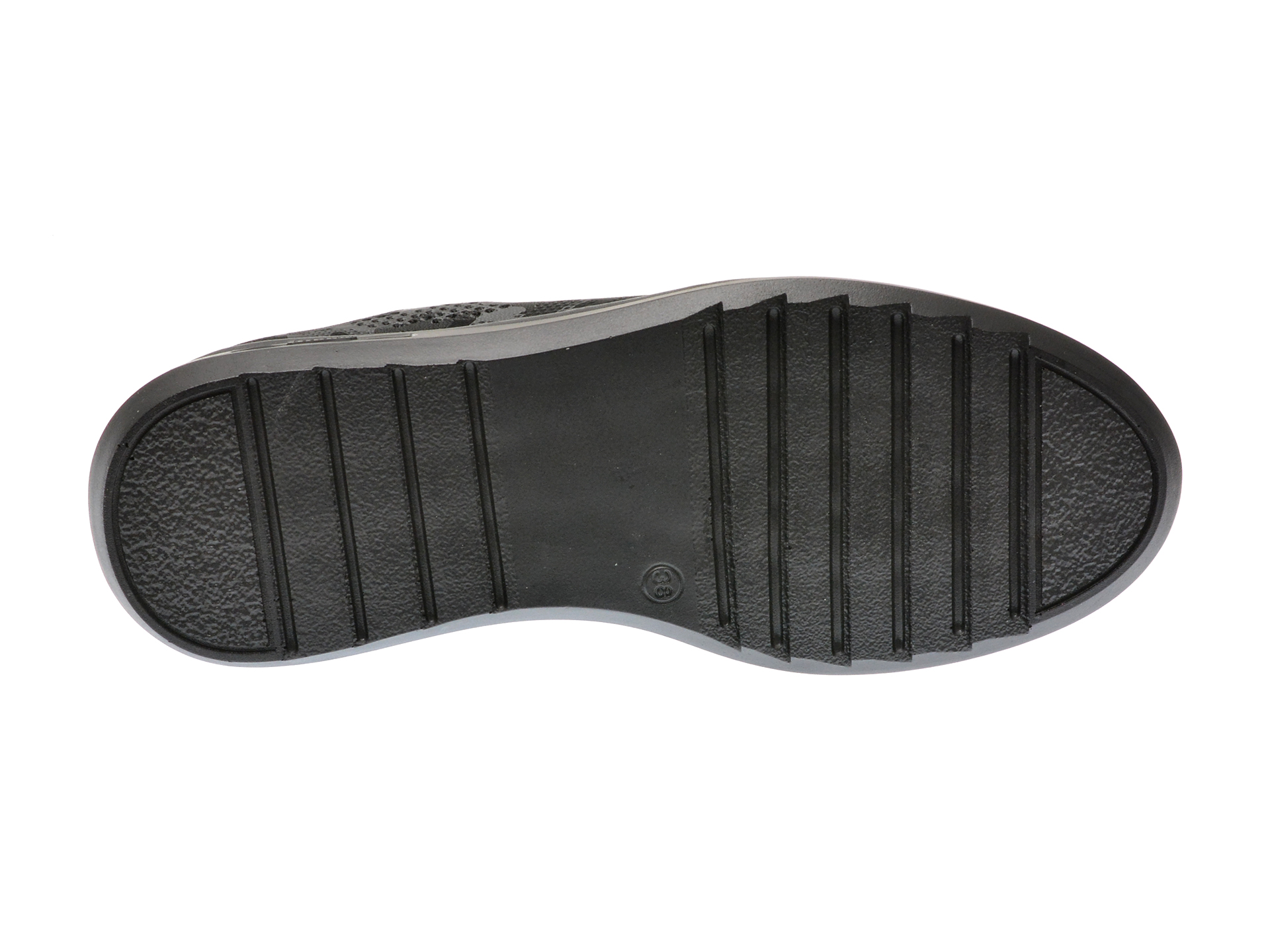 Pantofi casual GRYXX negri, 01502Z, din piele naturala