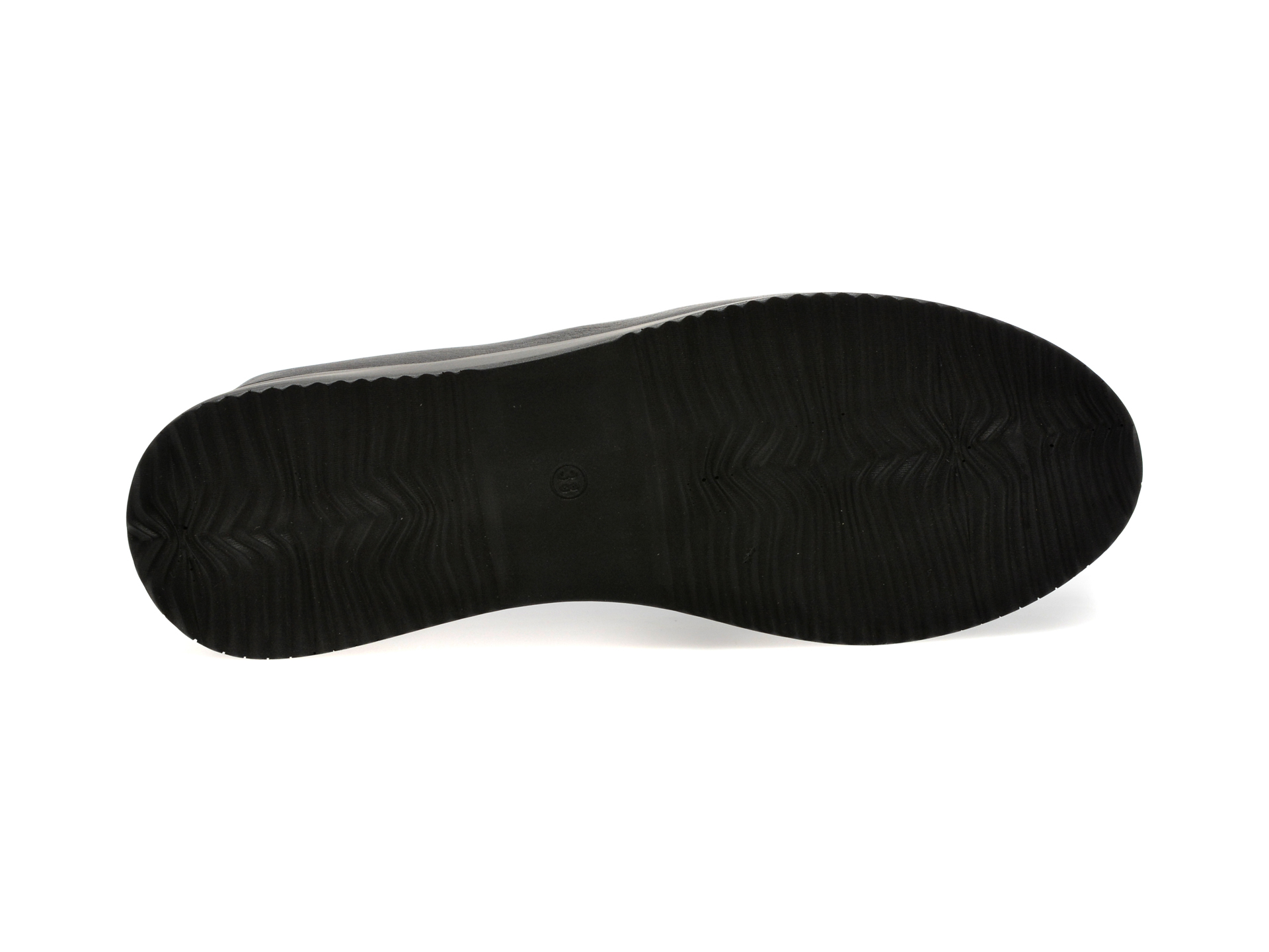 Pantofi casual GRYXX negri, 106001, din piele naturala lacuita